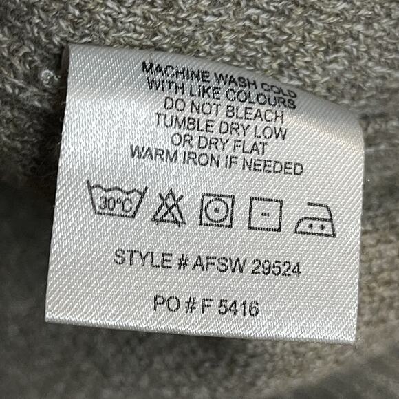 Alex Cannon Cable Knit Sweater Quarter-Zip Elbow Patch‎ Cotton Pullover Men XL - Picture 5 of 5